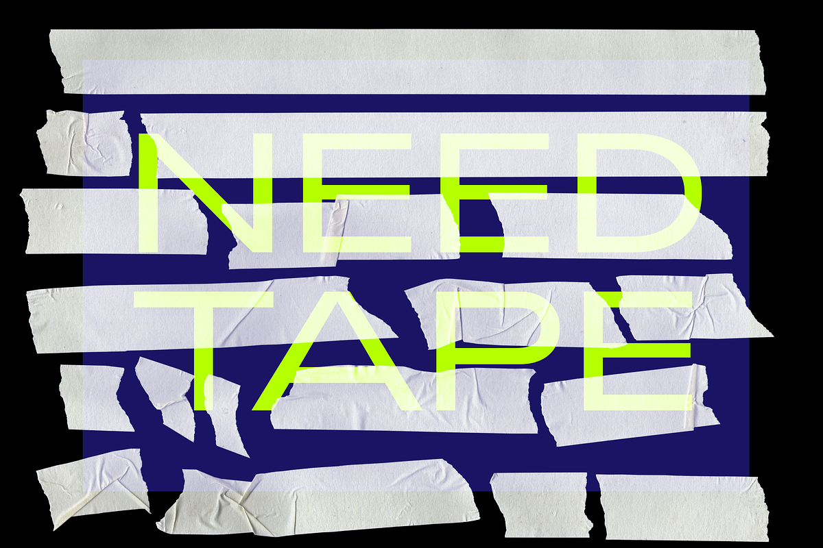 Transparant Plastic & Marking Tape, an Object Graphic by Rainy Day (Photo 2 of 6)