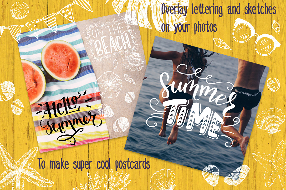 Your Cool Summer Overlays, a Seasonal Illustration by Sketchetarian (Photo 6 of 11)