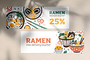 Banners for ramen shop, a Food Illustration by Good Studio (Thumbnail 3 of 3)