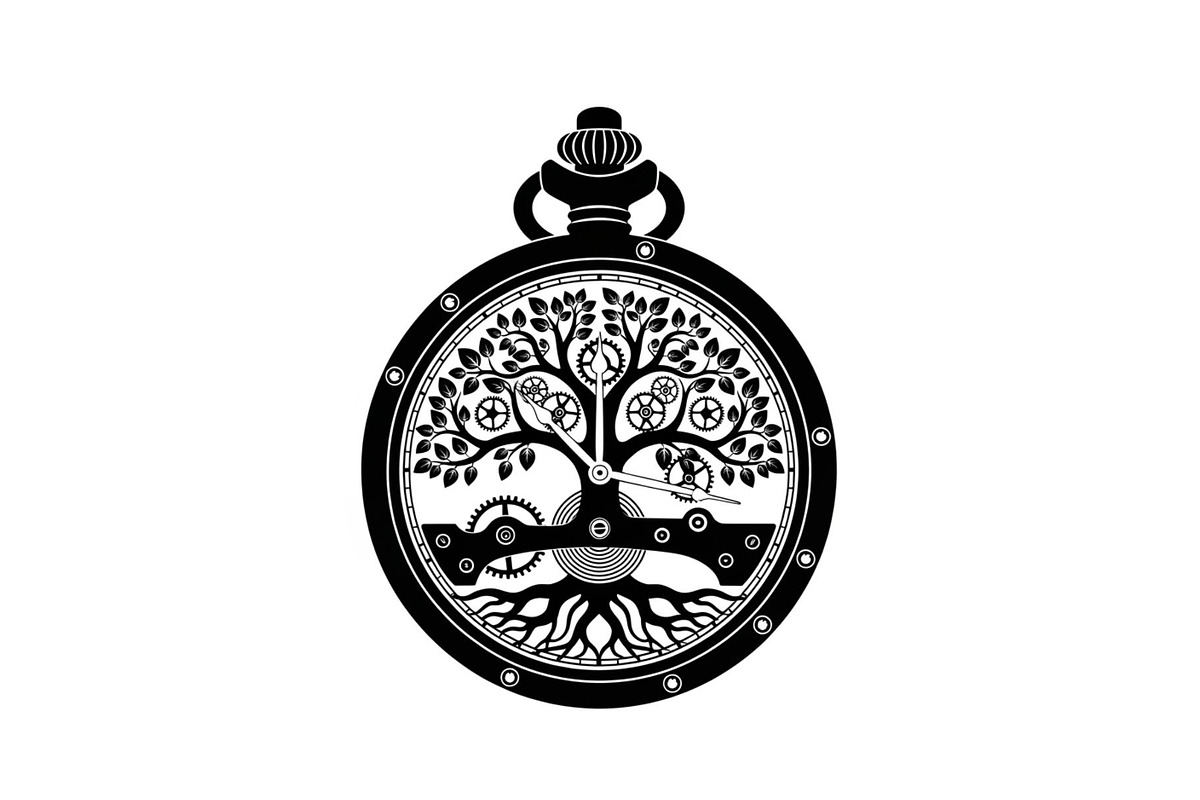 Steampunk Tree of Life Symbol Bundle, an Illustration by yasushie (Photo 25 of 31)