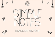 Doodle Sprout - Handwritten Font, a Handwritten Font by KiddoGlyphs Studio (Thumbnail 3 of 4)