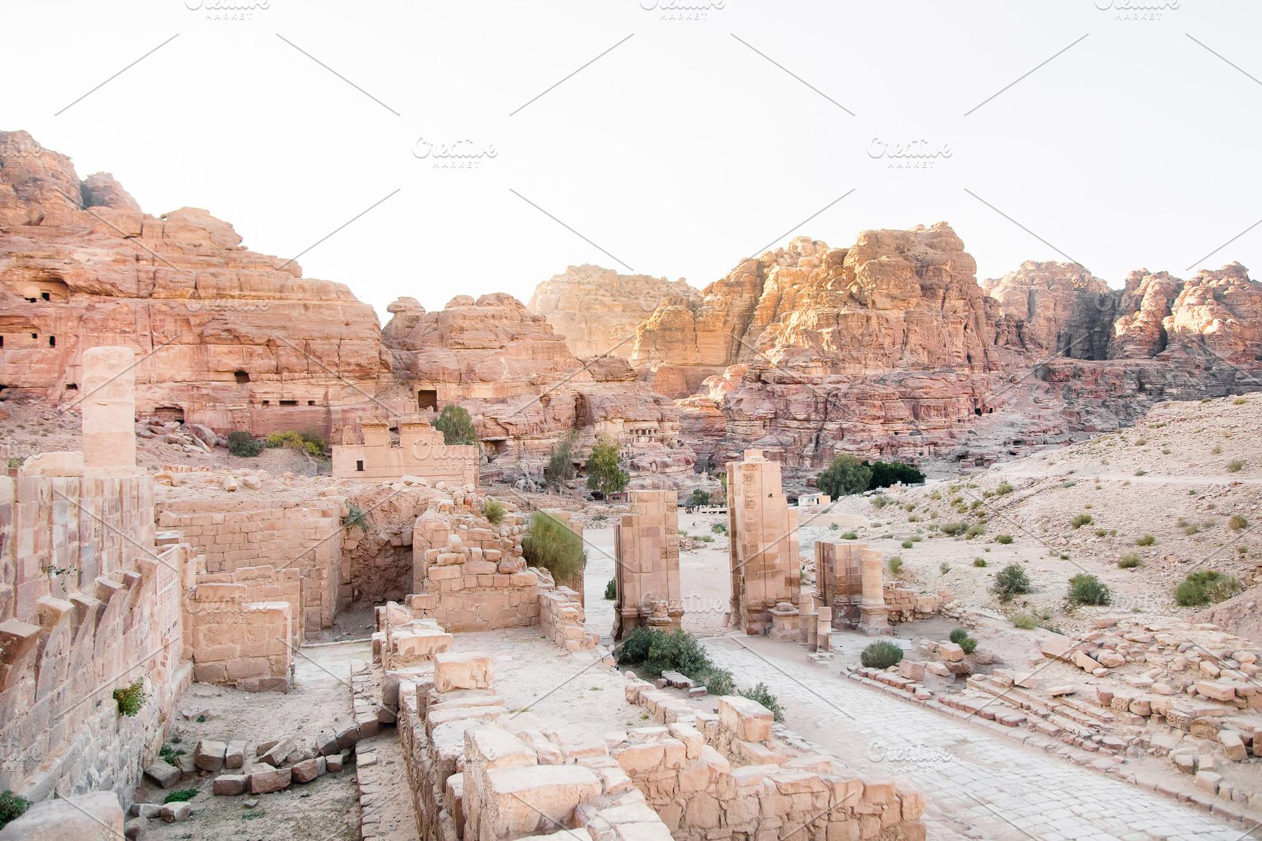 Ancient Petra City, a Photo by Kunkel Adventures