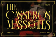 CASSEROS MASSCOTTES Elegant Serif, a Serif Font by Alfinart (Thumbnail 1 of 11)