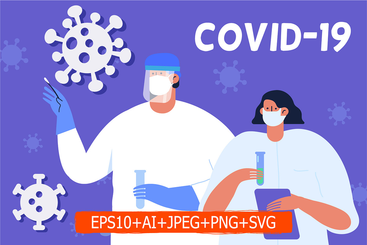 Coronavirus icons+illustrations set, a Healthcare Illustration by Vector_Art (Photo 1 of 20)