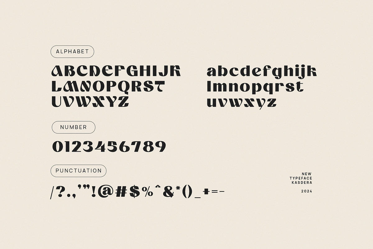 Kasdera - Elegant Display Sans Serif, a Sans Serif Font by Typeformers (Photo 5 of 5)