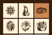 Vintage Cultures and Civilization, a Person Illustration by Creative Stall (Thumbnail 29 of 33)