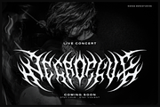 Malvoid | Black Metal Font, a Blackletter Font by Denustudios (Thumbnail 3 of 12)