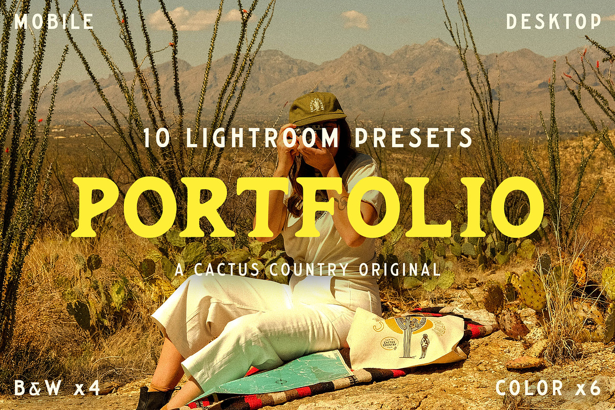 Portfolio Lightroom Presets, a Brushes & More by Cactus Country (Photo 1 of 13)