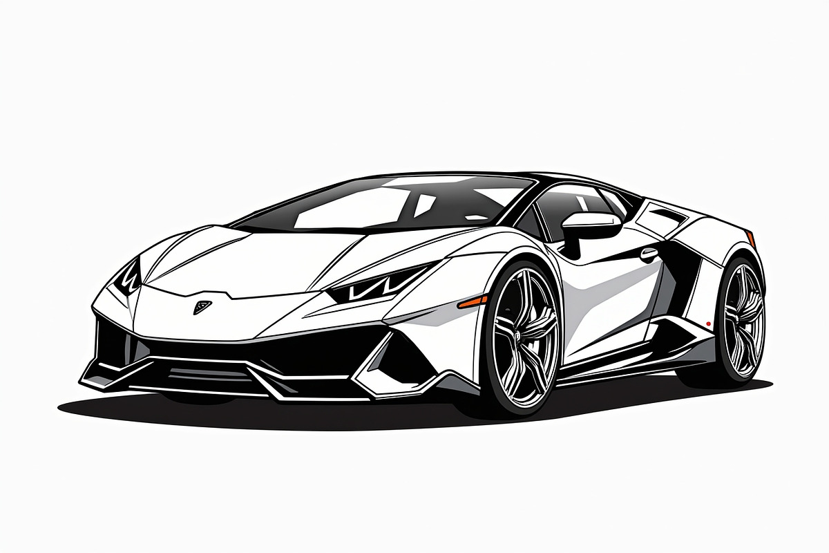 Luxury Car Clipart Vector Bundle, an Illustration by Creativeshirt (Photo 8 of 9)