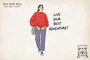Lifestyle Trending PNG Bundle, a Graphic by GlitterCraft (Thumbnail 63 of 101)