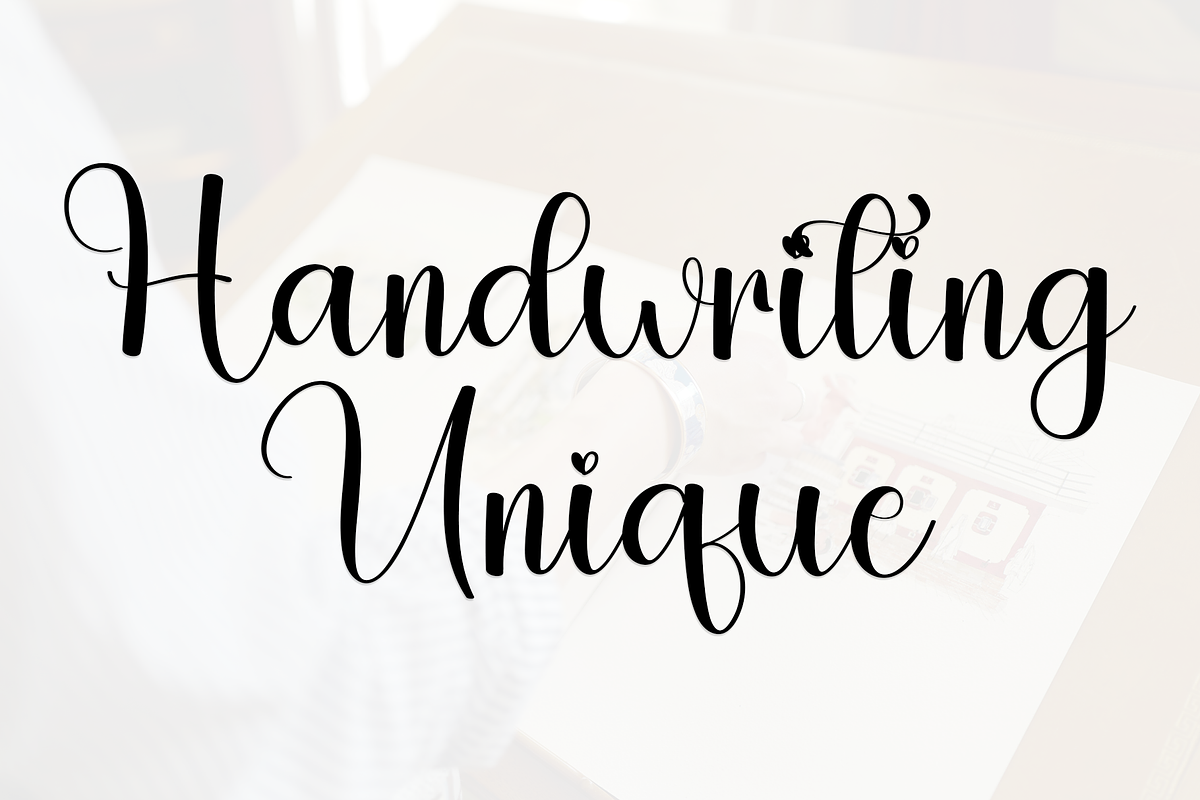 Simple Handmade, a Handwritten Font by FreshTypeINK (Photo 6 of 8)