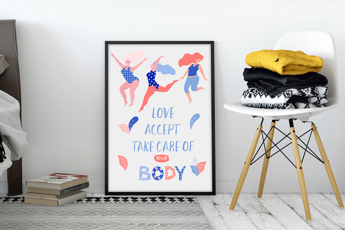 Body positivity, an Illustration by SvetaDraws (Photo 5 of 5)