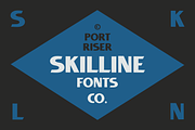 SFC Port Riser, a Sans Serif Font by Skilline Supply Co. (Thumbnail 8 of 8)