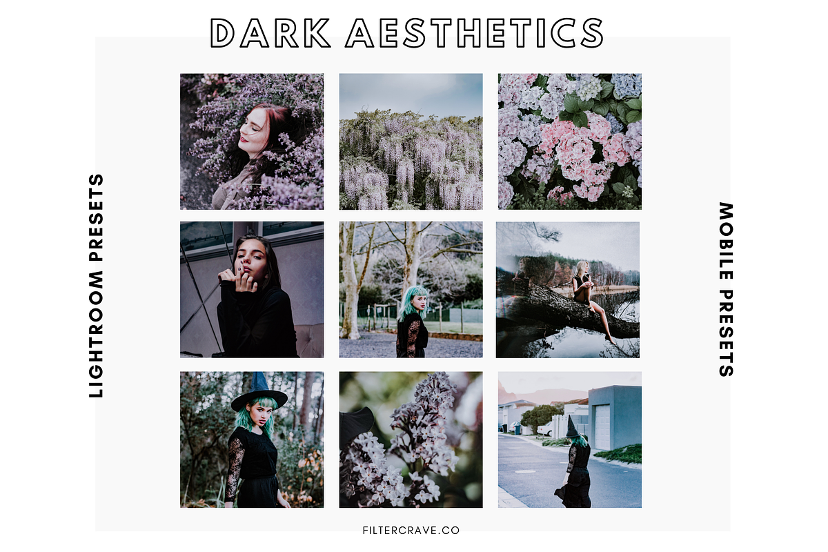 Dark Aesthetic Mobile Presets, a Plug-in Add-On by Filtercrave (Photo 3 of 11)
