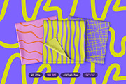 40 Hand-Drawn Linear Patterns, a Pattern Graphic by IuliiaSavko (Thumbnail 4 of 13)