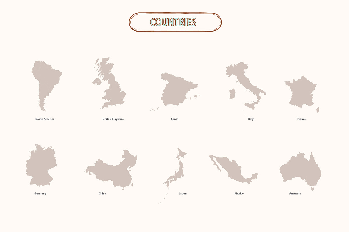 Wedding Map & Itinerary Creator Kit, an Object Illustration by Happy Monday Creative (Photo 17 of 19)