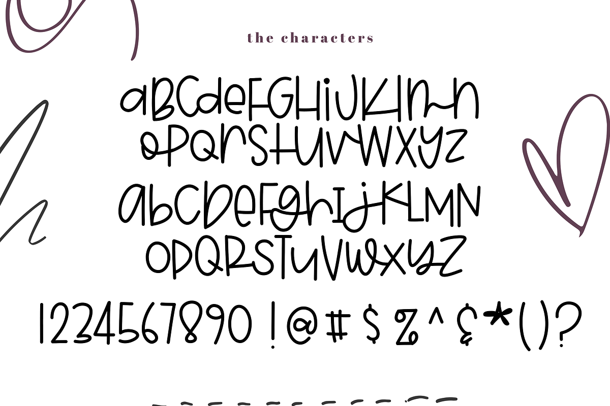 Blackberry - Quirky Handwritten Font preview 7