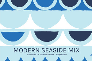 Modern Seaside Designs Patterns