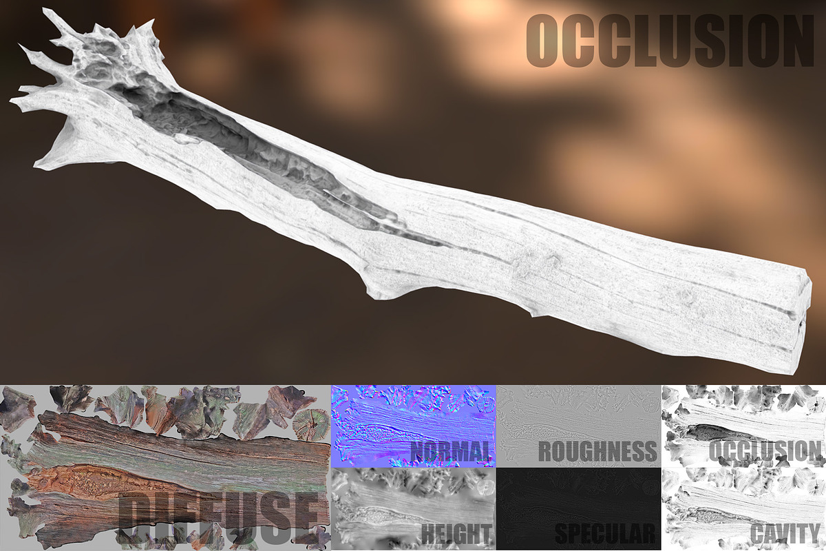 Dead Tree, an Environmental 3D Model by Beatheart Creative Studio (Photo 9 of 15)