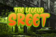 GRAFFITI BRAVES MODERN DISPLAY, a Handwritten Font by dansdesign (Thumbnail 4 of 8)