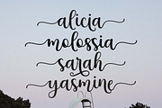 Sweet Bloom, a Script Font by Zane Studio (Thumbnail 7 of 8)