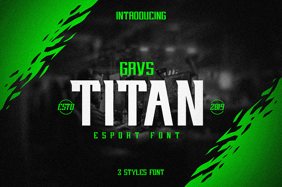 GRVS Titan Font preview 7