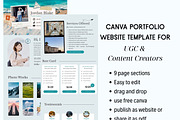 UGC Portfolio Website Template, a Websites & App Template by Sky and Stars (Thumbnail 2 of 6)