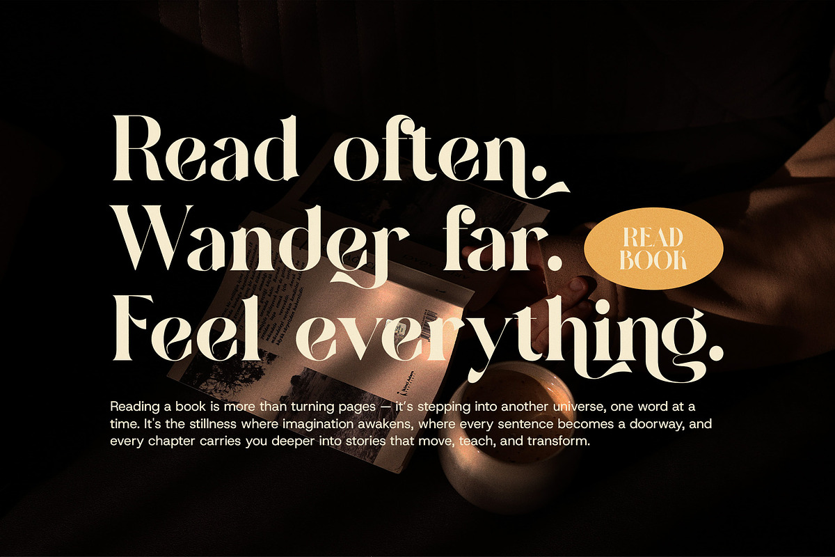 Brukle Elegant Serif Font, a Serif Font by Graphicxell (Photo 7 of 9)