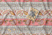 Ethnic Paisley Border Floral Pattern, a Pattern Graphic by StudioGlouna (Thumbnail 5 of 9)