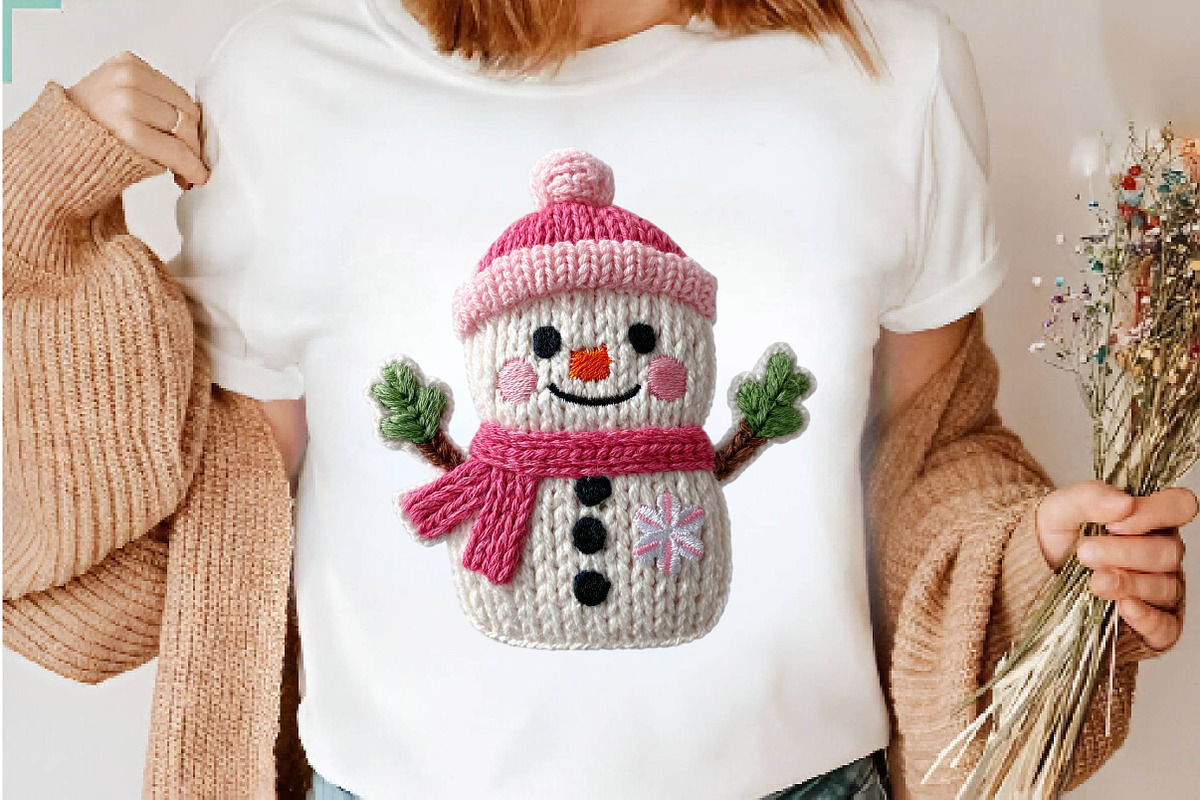 Knitted Snowman Png Crochet Snowman, a Seasonal Illustration by CreationArt (Photo 6 of 7)