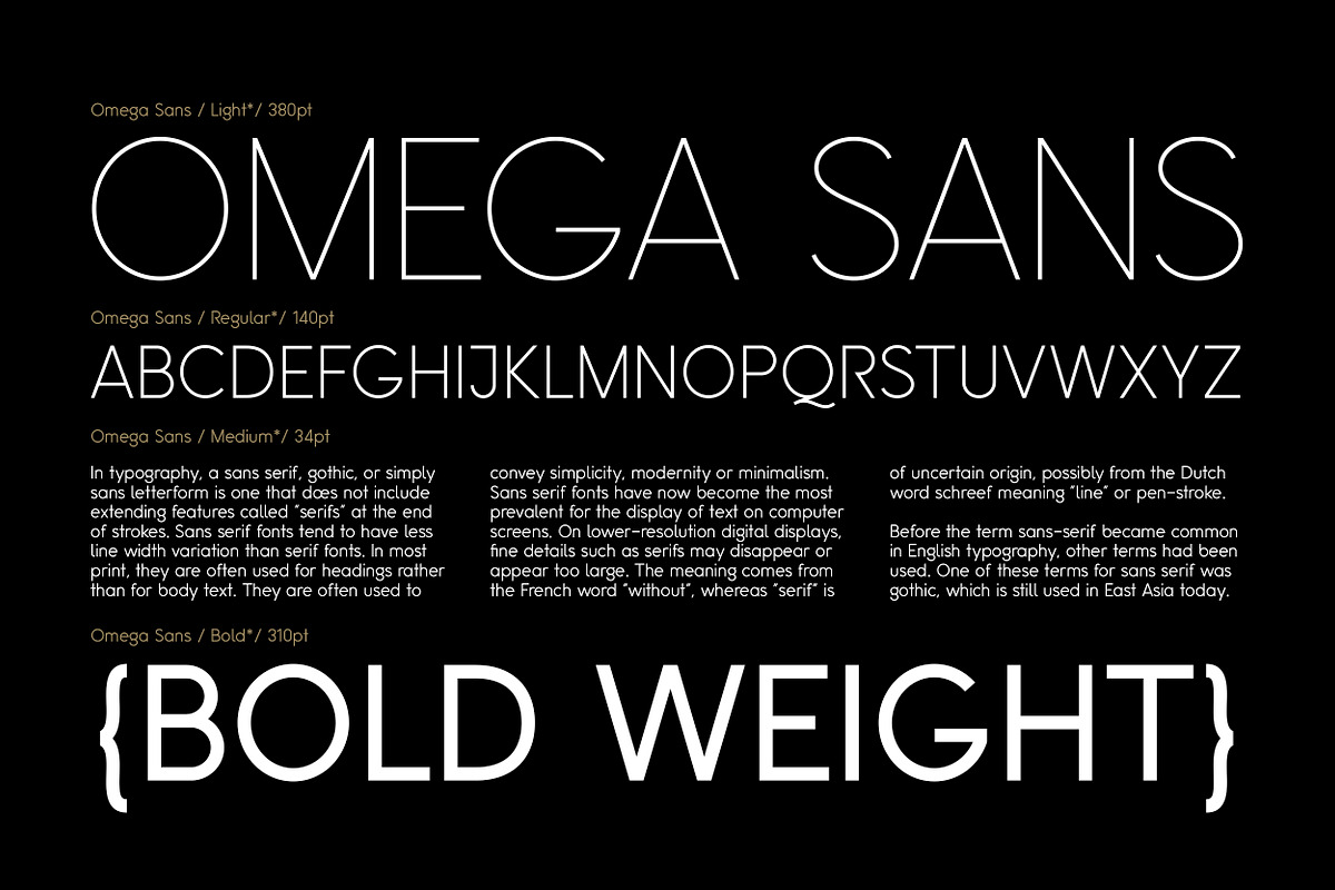 Kenjo Font Duo + Free Sans preview 5