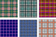 seamless plaid flannel pattern, a Pattern Graphic by Brainware Graphic (Thumbnail 2 of 9)