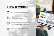 Mori Handwritten Font, a Handwritten Font by ZoloDesignHub (Thumbnail 9 of 10)
