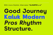 Kaluk Sans Family | Intro 60% OFF, a Sans Serif Font by Lettertype Studio (Thumbnail 8 of 19)