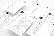 Creative Modern Resume Template, a Resume Template by GraphicFlava (Thumbnail 8 of 8)