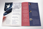 American Military Funeral Program 8p, a Brochure Template by Godserv Designs (Thumbnail 5 of 11)