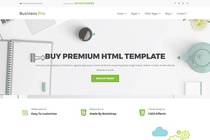 BusinessPro - Responsive WP Theme