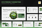 Eco Friendly Marketing Google Slides, a Presentation Template by Annora Studio (Thumbnail 1 of 7)