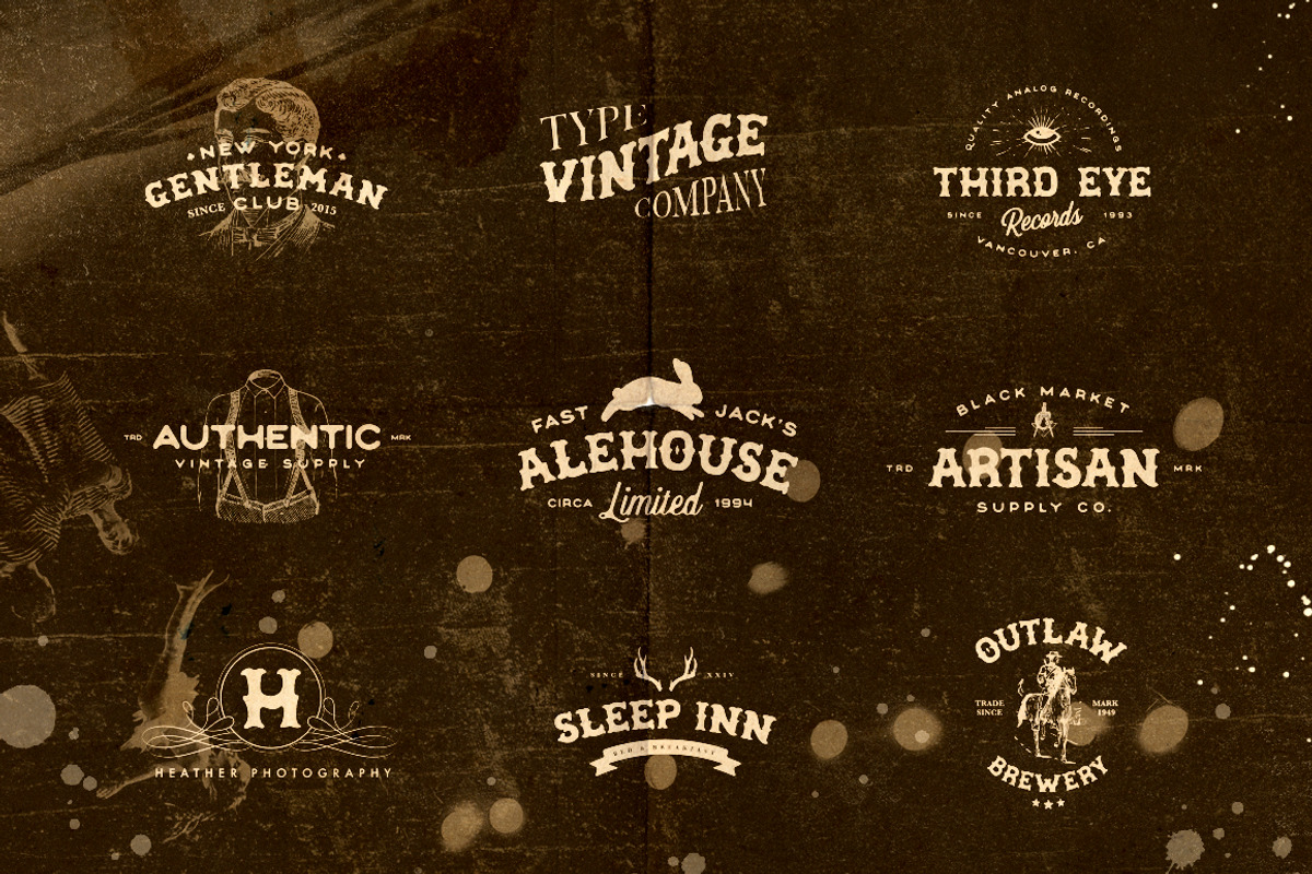 Mystery Tour Display Font, a Sans Serif Font by Vintage Type Company (Photo 4 of 10)