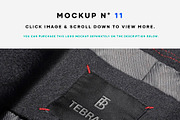 25 Apparel Tag & Labels Logo Mockups, a Hoody Mockup by Asylab (Thumbnail 16 of 30)