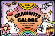 Procreate Gradients Galore, a Gradient Add-On by The Artifex Forge (Thumbnail 1 of 37)