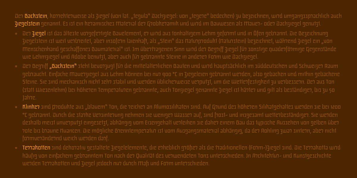 Backstein, a Sans Serif Font by Catharsis Fonts (Photo 4 of 5)