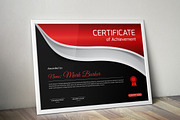 Certificate Word | PSD | AI, a Stationery Template by Curve Design (Thumbnail 4 of 6)