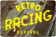Piston Lover Retro Racing Font, a Sans Serif Font by JumboDesign (Thumbnail 4 of 6)