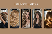 Hair Salon Stock Photos Bundle, a Business Photo by Selenique Studio (Thumbnail 4 of 15)