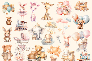 Small Miracle, Watercolor Clipart