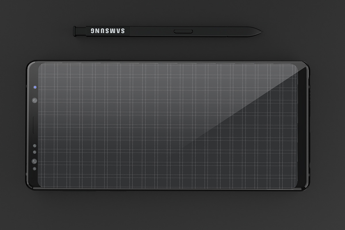 Samsung Galaxy Note 8 Design Mockup, an Android Mockup by illustrated (Photo 13 of 14)