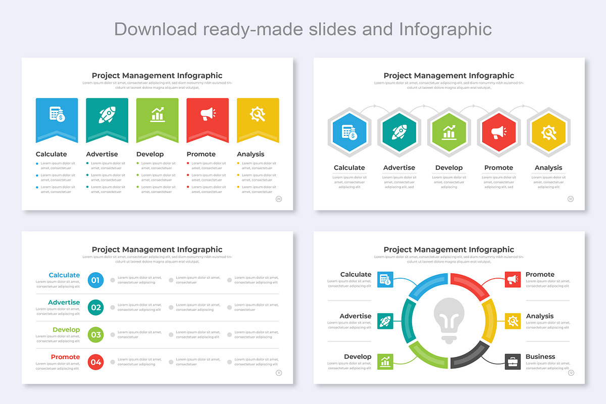 Project Management  Google Slide, a Templates & Theme by Mighty-Slide (Photo 4 of 7)