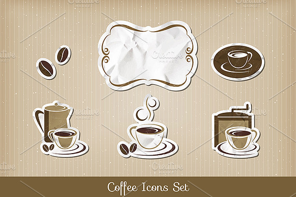Coffee Icons Set