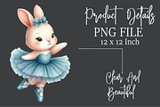 Blue Ballerina Animals Clipart, an Illustration by Rose Art (Thumbnail 5 of 7)